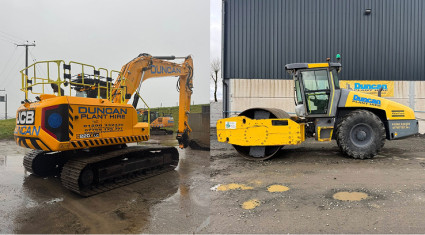 Duncan Plant Hire: Excavators, Rollers, Dozers and Dumpers